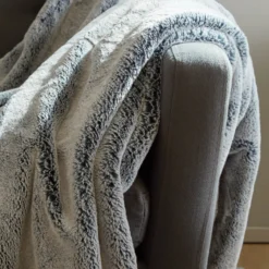 Plaid SAMARA Gris Cendré -Décoration & meubles pour la maison plaid SAMARA 005878 G1 2