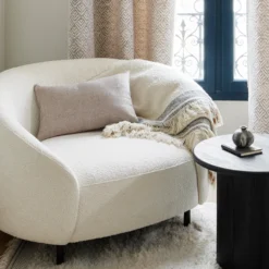 Plaid YOSEF Ivoire -Décoration & meubles pour la maison plaid YOSEF 008897 N1 1