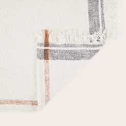 Plaid YOSEF Ivoire -Décoration & meubles pour la maison plaid YOSEF 008897 N1 7