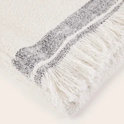 Plaid YOSEF Ivoire -Décoration & meubles pour la maison plaid YOSEF 008897 N1 9