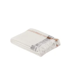 Plaid YOSEF Ivoire -Décoration & meubles pour la maison plaid YOSEF 008897 N1 packshot