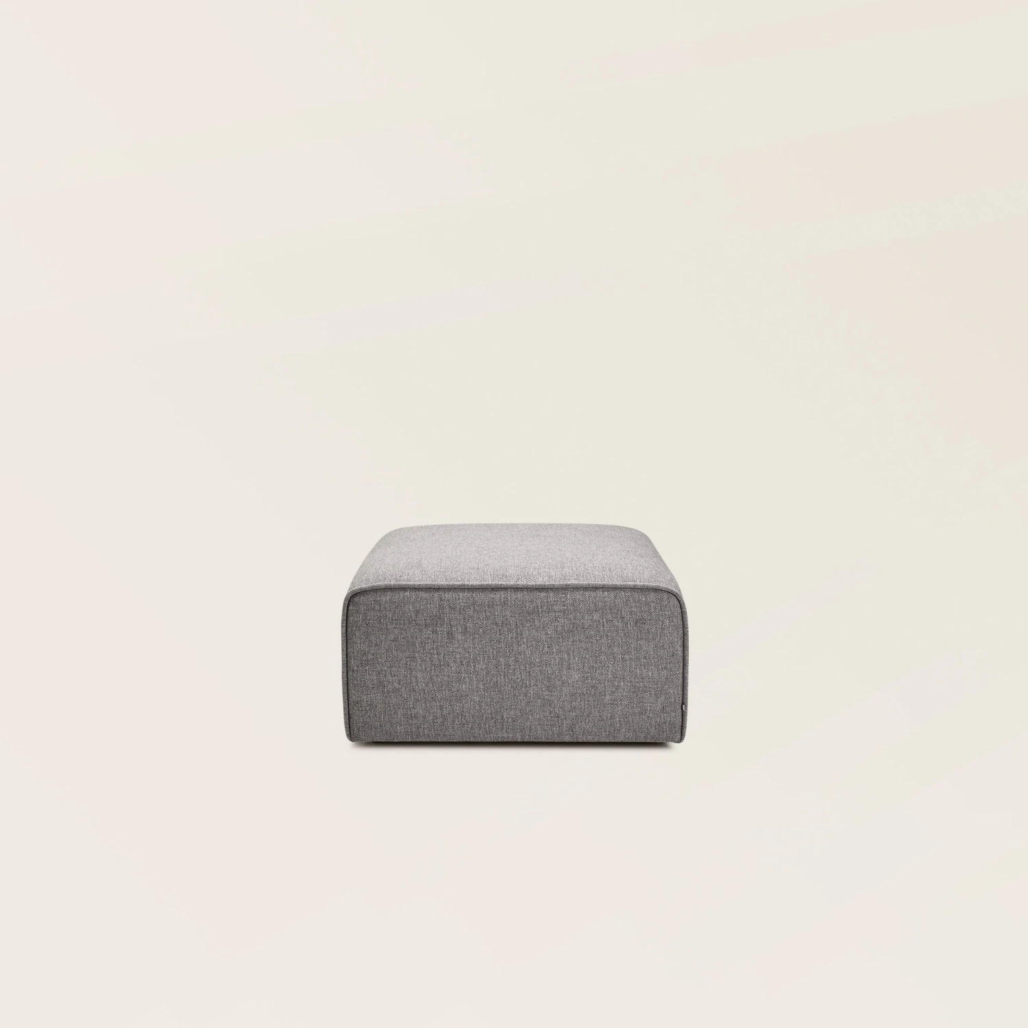 Pouf Modulable ANDERS Gris Moyen Chiné 5 Pouf Modulable ANDERS Gris Moyen Chiné – Image 5