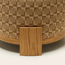 Pouf COME Naturel Et Moutarde -Décoration & meubles pour la maison pouf COME 009086 NJ H2 7