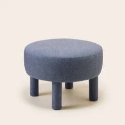 Pouf DINO Chiné Bleuté -Décoration & meubles pour la maison pouf DINO 009046 WB H2 4