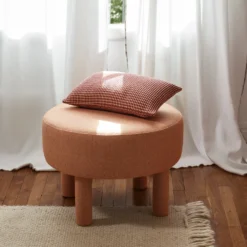 Pouf DINO Chiné Orangette -Décoration & meubles pour la maison pouf DINO 009046 WO H2 1