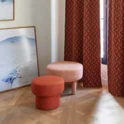 Pouf DINO Chiné Orangette -Décoration & meubles pour la maison pouf DINO 009046 WO H2 2