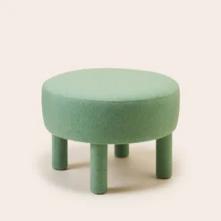 Pouf DINO Chiné Mentholé -Décoration & meubles pour la maison pouf DINO 009046 WV H2 4