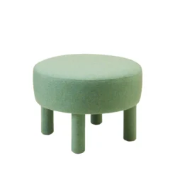 Pouf DINO Chiné Mentholé -Décoration & meubles pour la maison pouf DINO 009046 WV H2 packshot