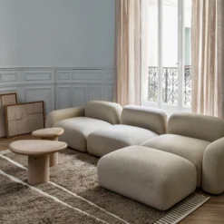 Pouf Modulable ISILD Natté Naturel -Décoration & meubles pour la maison pouf ISILD 008813 N2 2 scaled