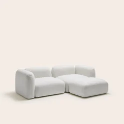Pouf Modulable ISILD Bouclette Ivoire 16 Pouf Modulable ISILD Bouclette Ivoire -Décoration & meubles pour la maison pouf ISILD 008838 N1 8