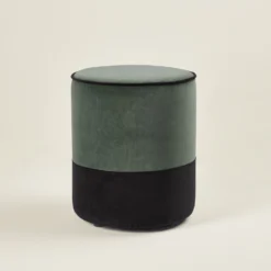 Pouf NOE Kaki Et Noir 9 Pouf NOE Kaki Et Noir -Décoration & meubles pour la maison pouf NOE 007850 V12 H1 4