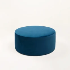 Pouf ROMEO Velours Pétrole -Décoration & meubles pour la maison pouf ROMEO 007748 B5 H1 4