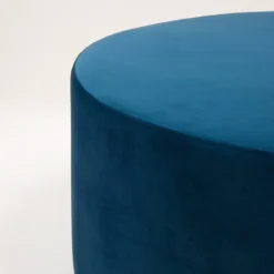 Pouf ROMEO Velours Pétrole -Décoration & meubles pour la maison pouf ROMEO 007748 B5 H1 5