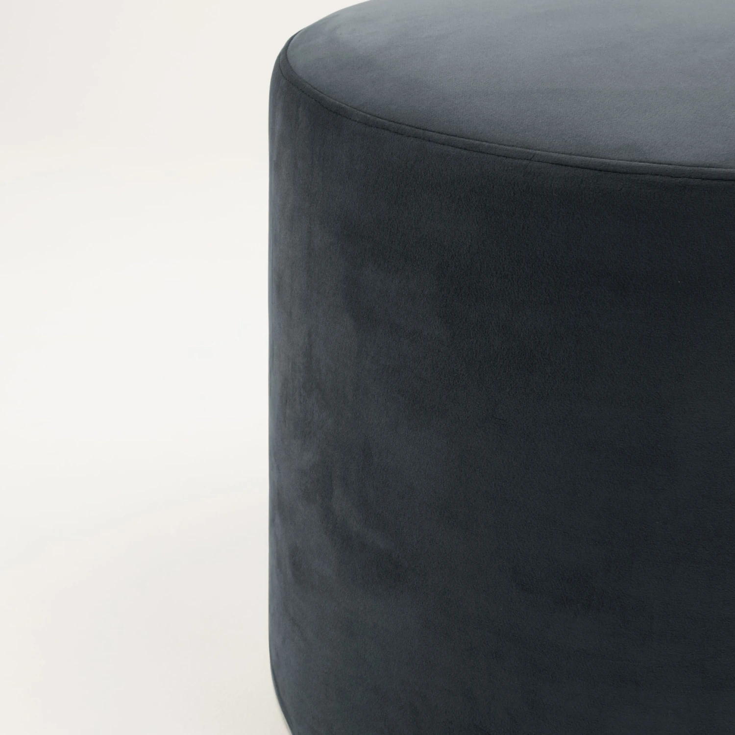 Pouf ROMEO Velours Vintage Graphite 4 Pouf ROMEO Velours Vintage Graphite – Image 4