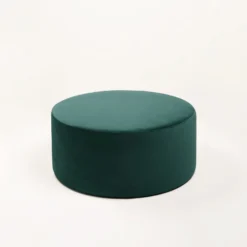 Pouf ROMEO Velours Vert Pin -Décoration & meubles pour la maison pouf ROMEO 007748 V12 H1 4