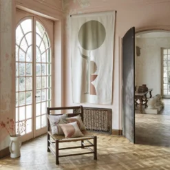 Rideau à Coulisse PILAR Naturel Et Terracota -Décoration & meubles pour la maison rideau a coulisse PILAR 007554 NN 1