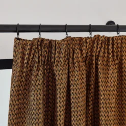 Rideau à Galon Fronceur Doublé OCTAVE Noir Et Mordoré 12 Rideau à Galon Fronceur Doublé OCTAVE Noir Et Mordoré -Décoration & meubles pour la maison rideau a galon fronceur double OCTAVE 006660 OR 5