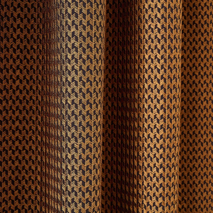 Rideau à Galon Fronceur Doublé OCTAVE Noir Et Mordoré 6 Rideau à Galon Fronceur Doublé OCTAVE Noir Et Mordoré – Image 6