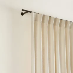 Rideau à Galon Fronceur AUBIN Sable -Décoration & meubles pour la maison rideau a galon fronceur AUBIN 006151 N3 5