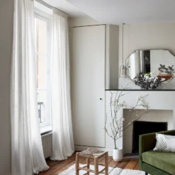 Rideau à Galon Fronceur BELLAVISTA Blanc -Décoration & meubles pour la maison rideau a galon fronceur BELLAVISTA 006871 W 1