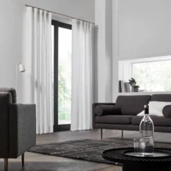 Rideau à Galon Fronceur BELLAVISTA Blanc -Décoration & meubles pour la maison rideau a galon fronceur BELLAVISTA 006871 W 5