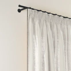 Rideau à Galon Fronceur CARLINA Calcaire Et Bourdon Noir -Décoration & meubles pour la maison rideau a galon fronceur CARLINA 006041 N2G 5