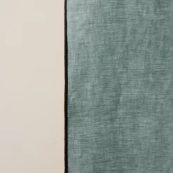 Rideau à Galon Fronceur CARLINA Vert De Gris Et Bourdon Noir -Décoration & meubles pour la maison rideau a galon fronceur CARLINA 006041 V4G 8