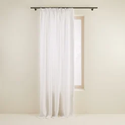 Rideau à Galon Fronceur CARLINA Blanc Pur 9 Rideau à Galon Fronceur CARLINA Blanc Pur -Décoration & meubles pour la maison rideau a galon fronceur CARLINA 006041 W 4