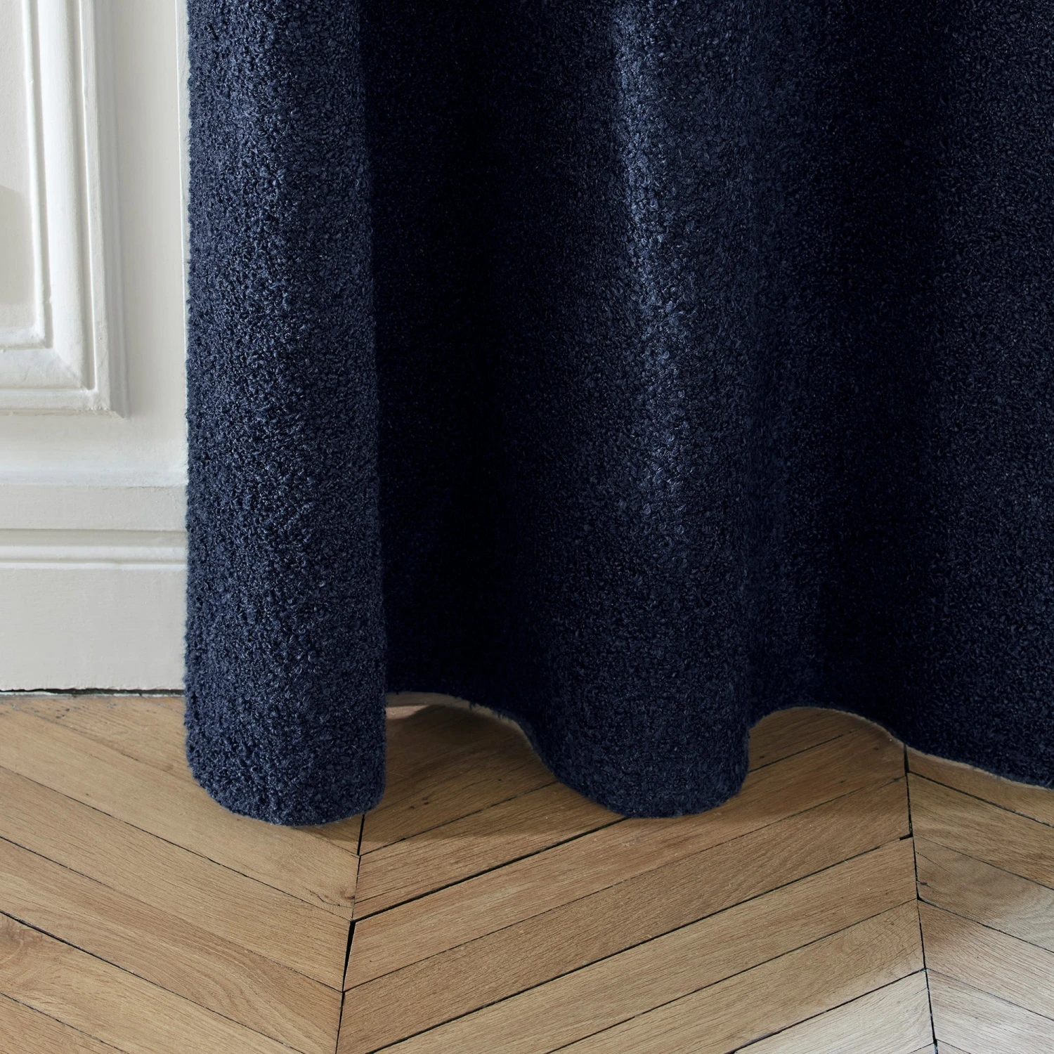 Rideau à Galon Fronceur LEONARD Bleu Crépusculaire 4 Rideau à Galon Fronceur LEONARD Bleu Crépusculaire – Image 4