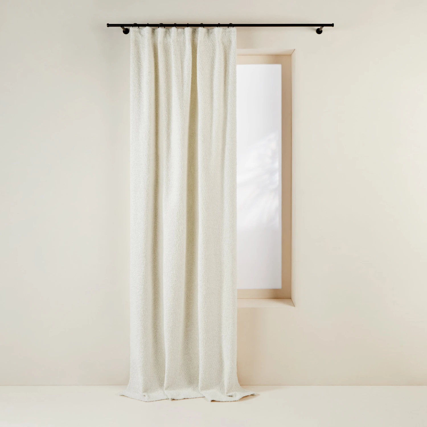 Rideau à Galon Fronceur LEONARD Ivoire 5 Rideau à Galon Fronceur LEONARD Ivoire – Image 5