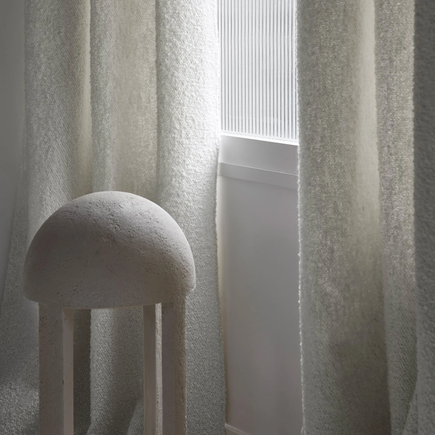 Rideau à Galon Fronceur LEONARD Ivoire 1 Rideau à Galon Fronceur LEONARD Ivoire