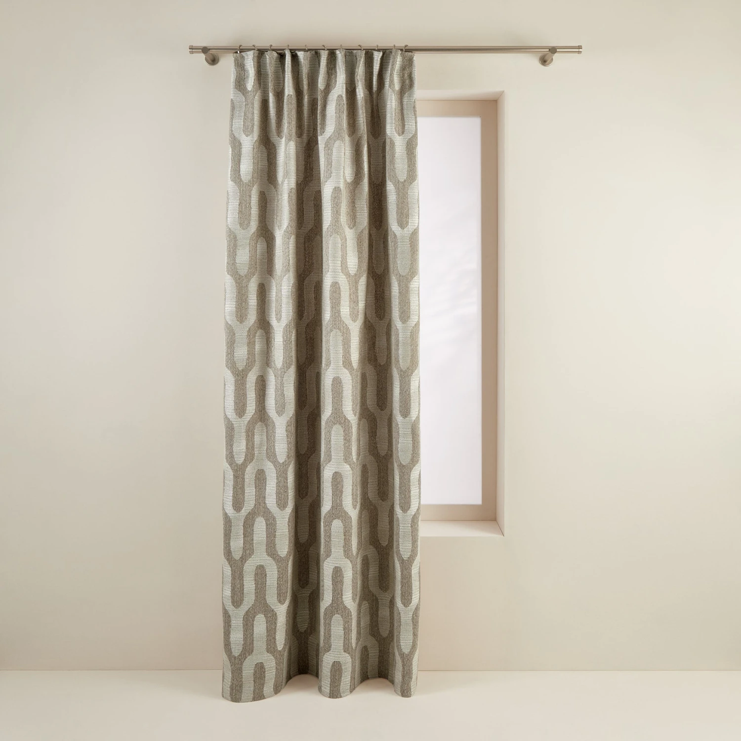 Rideau à Galon Fronceur MARCUS Naturel 6 Rideau à Galon Fronceur MARCUS Naturel – Image 6