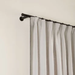 Rideau à Galon Fronceur NINO Ficelle Et Feston Noir 16 Rideau à Galon Fronceur NINO Ficelle Et Feston Noir -Décoration & meubles pour la maison rideau a galon fronceur NINO 007352 N4FG 5