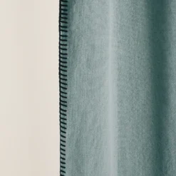 Rideau à Galon Fronceur NINO Vert De Gris Et Feston Noir 17 Rideau à Galon Fronceur NINO Vert De Gris Et Feston Noir -Décoration & meubles pour la maison rideau a galon fronceur NINO 007352 V4FG 8