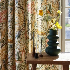 Rideau à Oeillets Dorés AQUARELA Ivoire Et Pastel -Décoration & meubles pour la maison rideau a oeillets dores AQUARELA 008616 NZ5 R1L1 4