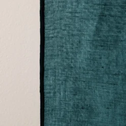 Rideau à Oeillets Noirs CARLINA Pétrole Et Bourdon Noir -Décoration & meubles pour la maison rideau a oeillets noirs CARLINA 006498 BVG 8