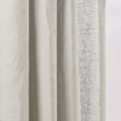 Rideau à Oeillets Noirs CARLINA Calcaire Et Bourdon Noir 17 Rideau à Oeillets Noirs CARLINA Calcaire Et Bourdon Noir -Décoration & meubles pour la maison rideau a oeillets noirs CARLINA 006498 N2G 7