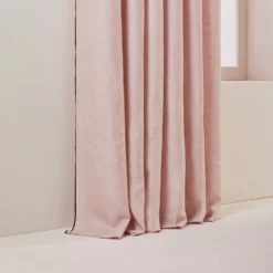 Rideau à Oeillets Noirs CARLINA Rose Poudré Et Bourdon Noir 16 Rideau à Oeillets Noirs CARLINA Rose Poudré Et Bourdon Noir -Décoration & meubles pour la maison rideau a oeillets noirs CARLINA 006498 RG 6