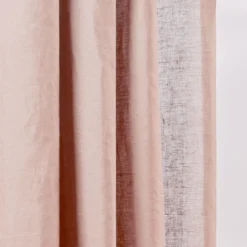 Rideau à Oeillets Noirs CARLINA Rose Poudré Et Bourdon Noir 17 Rideau à Oeillets Noirs CARLINA Rose Poudré Et Bourdon Noir -Décoration & meubles pour la maison rideau a oeillets noirs CARLINA 006498 RG 7