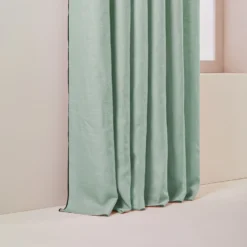 Rideau à Oeillets Noirs CARLINA Tilleul Et Bourdon Noir 11 Rideau à Oeillets Noirs CARLINA Tilleul Et Bourdon Noir -Décoration & meubles pour la maison rideau a oeillets noirs CARLINA 006498 V2G 6