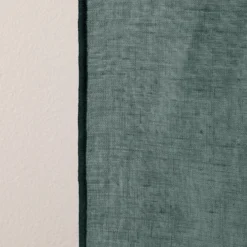 Rideau à Oeillets Noirs CARLINA Vert De Gris Et Bourdon Noir -Décoration & meubles pour la maison rideau a oeillets noirs CARLINA 006498 V4G 8