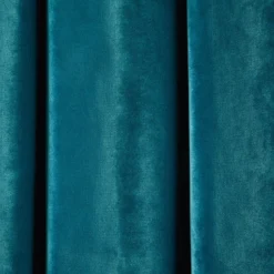 Rideau à Oeillets Noirs DARIO Bleu Canard Et Bourdon Noir -Décoration & meubles pour la maison rideau a oeillets noirs DARIO 008421 B12G 9