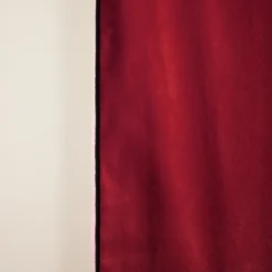 Rideau à Oeillets Noirs DARIO Rouge Opéra Et Bourdon Noir -Décoration & meubles pour la maison rideau a oeillets noirs DARIO 008421 R18G 9