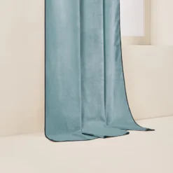 Rideau à Oeillets Noirs DARIO Topaze Et Bourdon Noir -Décoration & meubles pour la maison rideau a oeillets noirs DARIO 008421 V2G 6