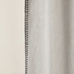 Rideau à Oeillets Noirs NINO Ficelle Et Feston Noir -Décoration & meubles pour la maison rideau a oeillets noirs NINO 006467 N4FG 7