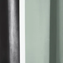 Rideau à Oeillets Noirs VASCO Céladon -Décoration & meubles pour la maison rideau a oeillets noirs VASCO 007274 V3 7