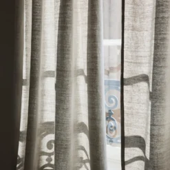 Rideau à Oeillets Argentés AUBIN Pierre -Décoration & meubles pour la maison rideau a oeillets AUBIN 005259 G1 1