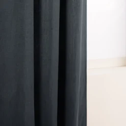 Rideau à Oeillets Argentés AUBIN Gris Foncé 13 Rideau à Oeillets Argentés AUBIN Gris Foncé -Décoration & meubles pour la maison rideau a oeillets AUBIN 005259 G9 7