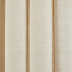 Rideau à Oeillets Argentés AUBIN Sable 17 Rideau à Oeillets Argentés AUBIN Sable -Décoration & meubles pour la maison rideau a oeillets AUBIN 005259 N3 8