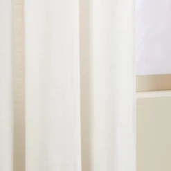 Rideau à Oeillets Argentés AUBIN Blanc Naturel -Décoration & meubles pour la maison rideau a oeillets AUBIN 005259 W 7